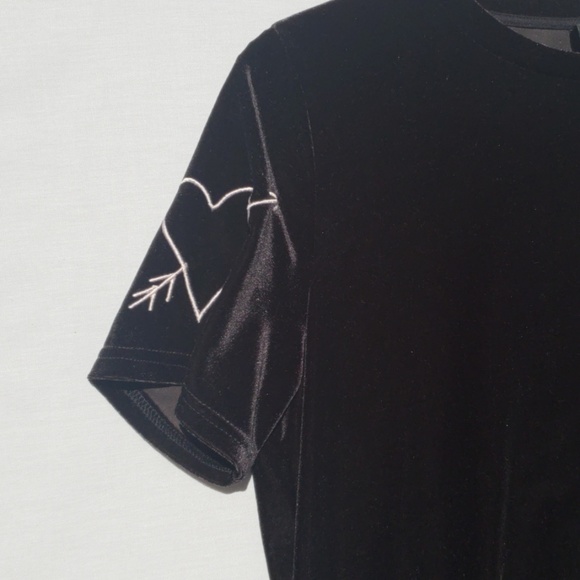 H&M Dresses Hm Divided Black Velvet Dress Poshmark